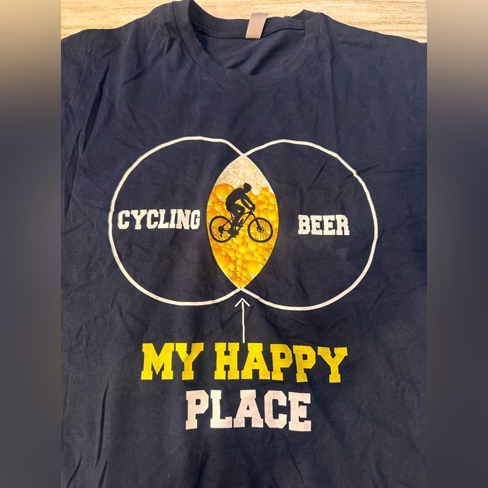 🚴Men’s cycling T-Shirt🍺
Size M